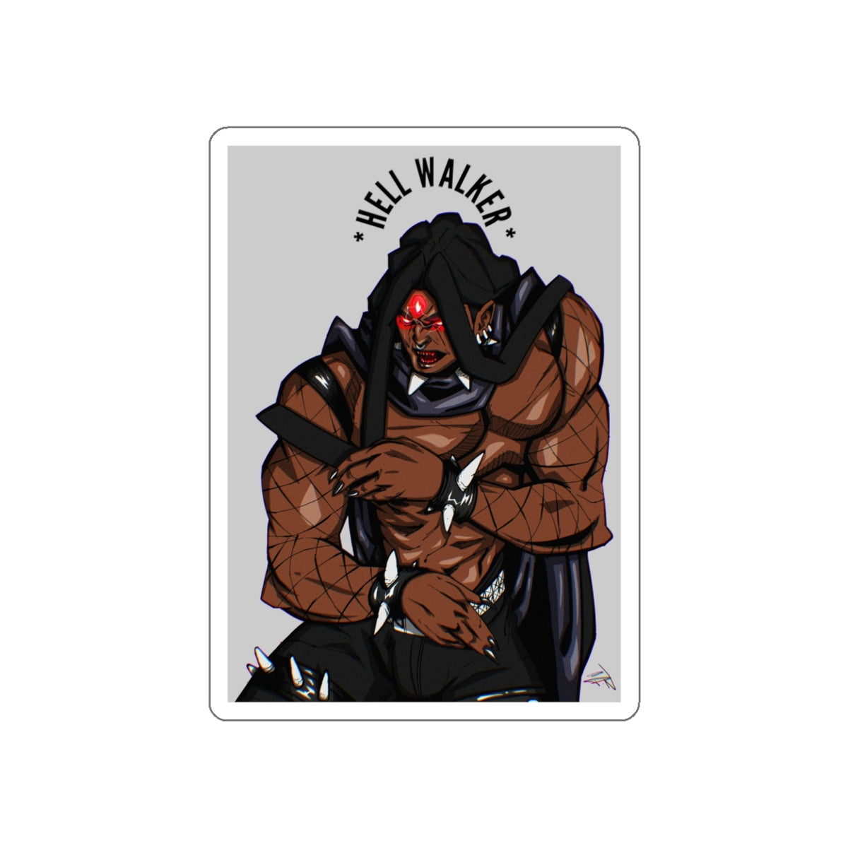 Hell walker Berzerk sticker