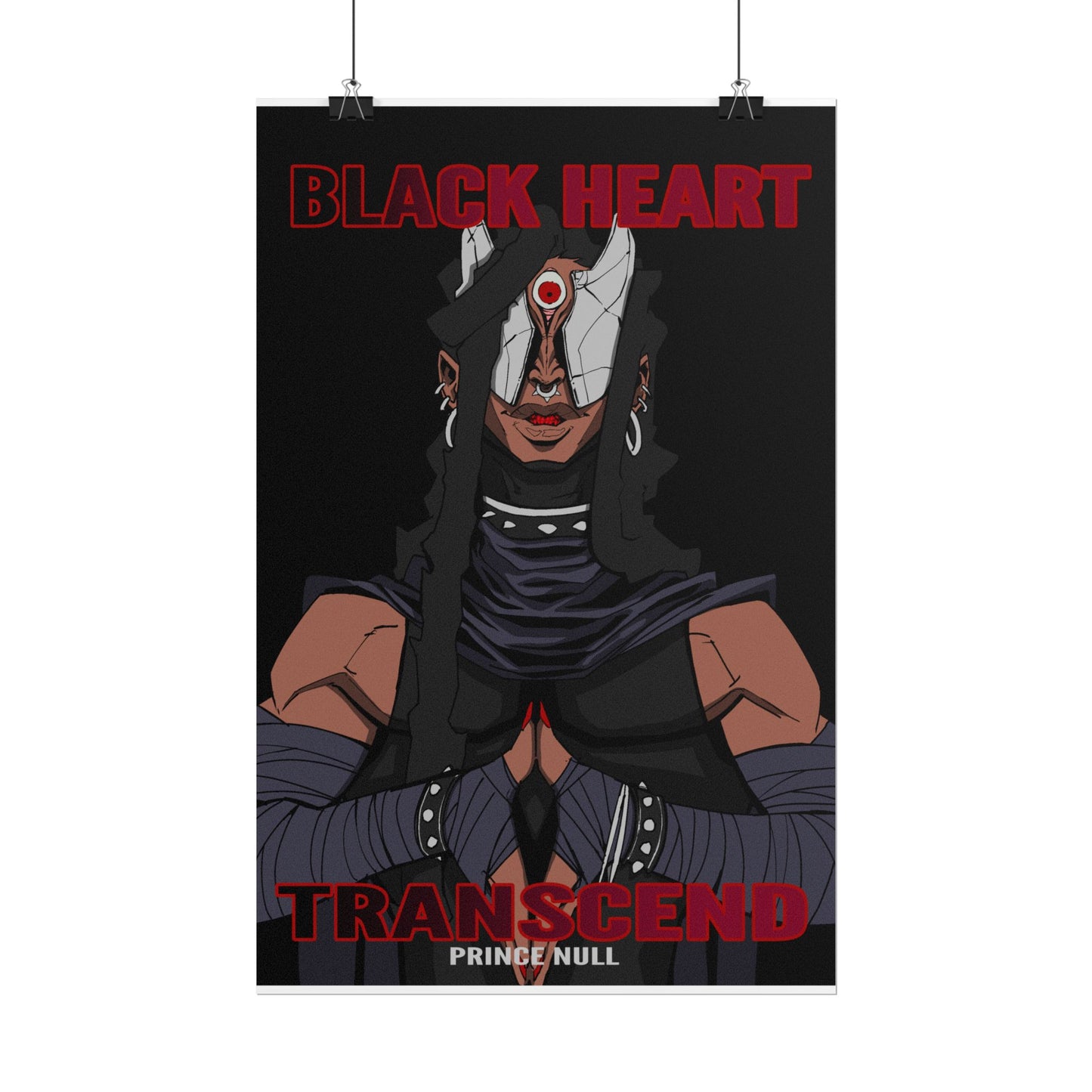 BLACK HEART TRANSCEND Poster