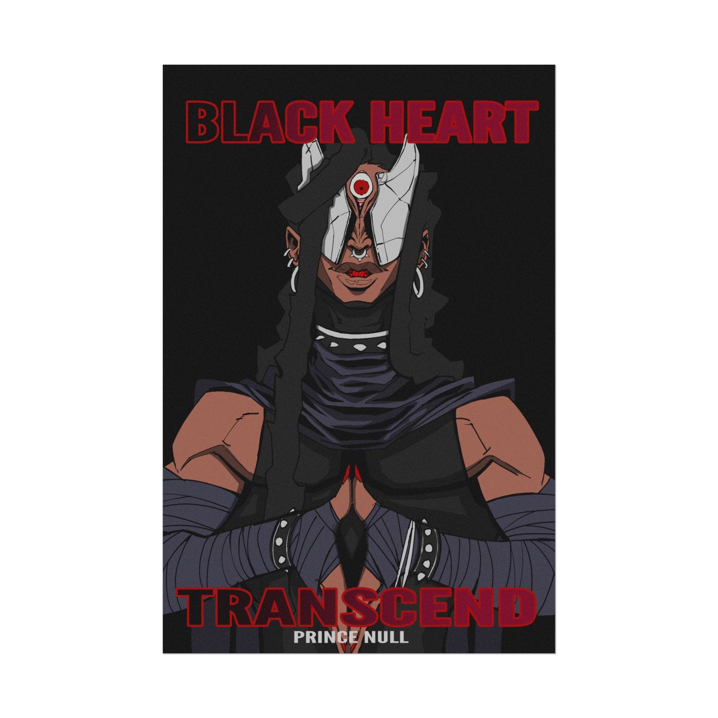 BLACK HEART TRANSCEND Poster