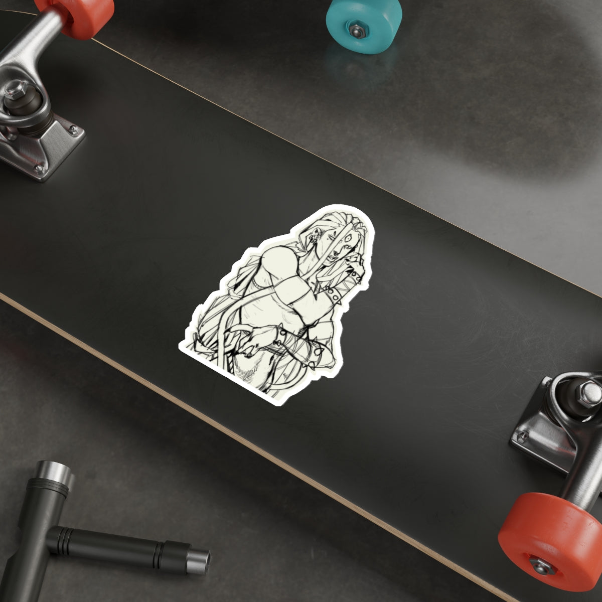 Peculiar Die Cut Sticker