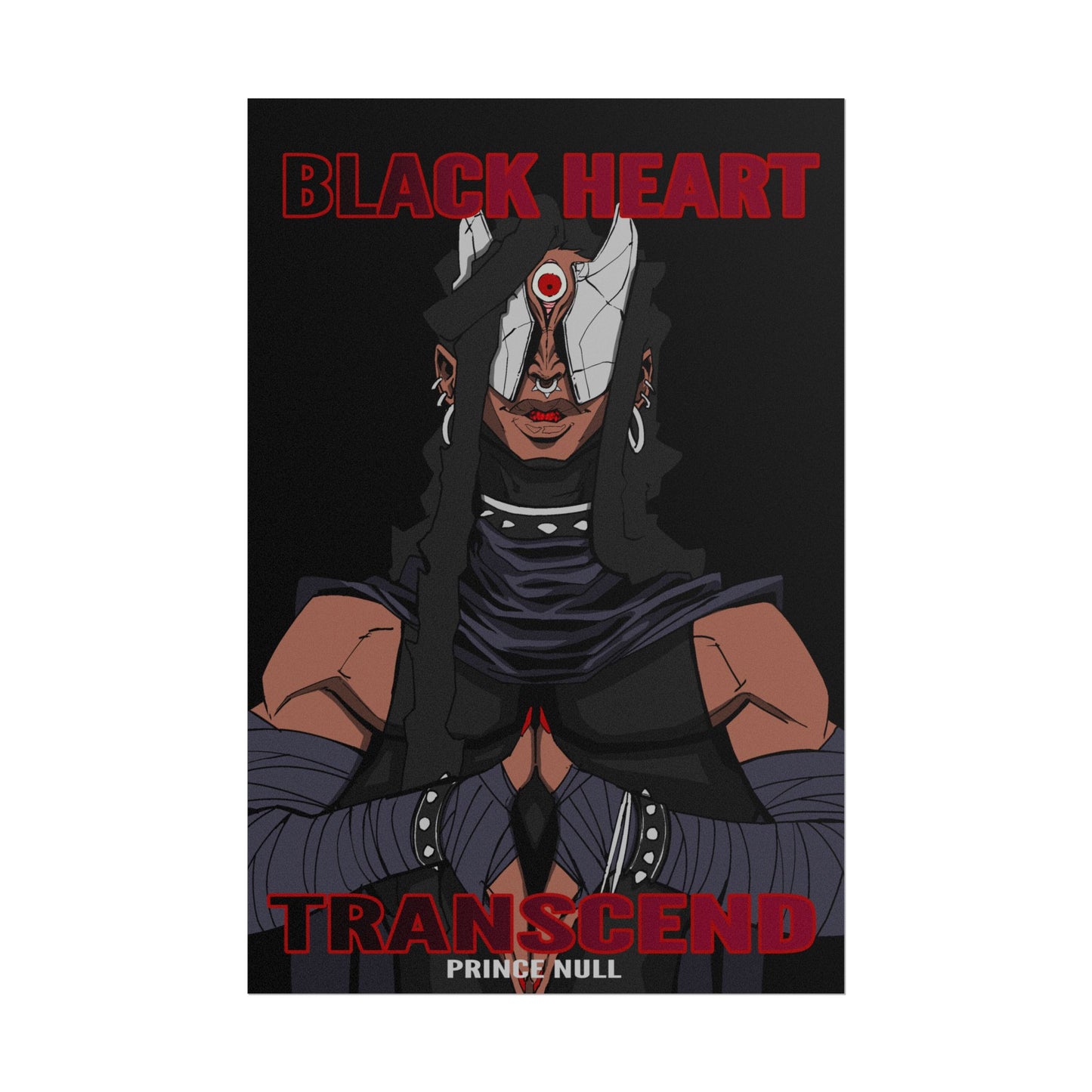 BLACK HEART TRANSCEND Poster