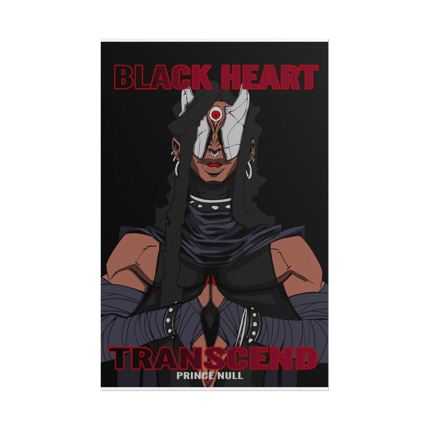 BLACK HEART TRANSCEND Poster