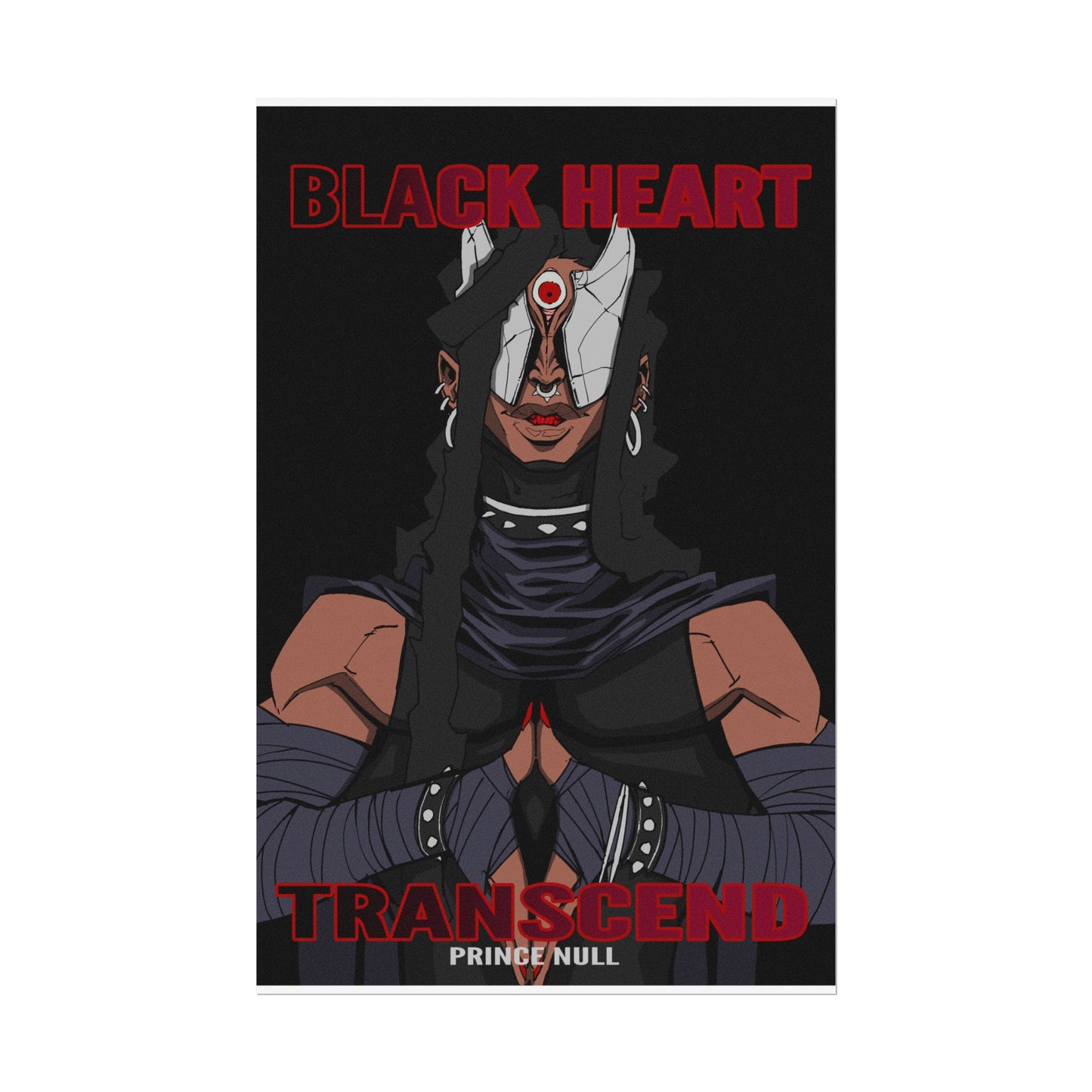 BLACK HEART TRANSCEND Poster