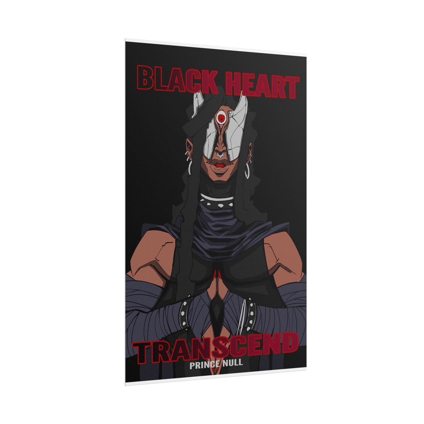 BLACK HEART TRANSCEND Poster